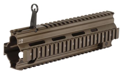 HK 416/MR556 Hanguard with integrated flip up front sight (BRN) BLEM