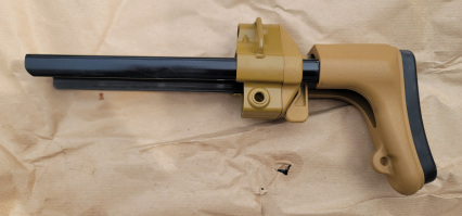 HK MP5/SP5 BUTTSTOCK, RETRACTABLE (BROWN) RAL8000