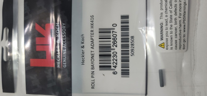 HK 416 A5 Roll Pin for Bayonet Adapter