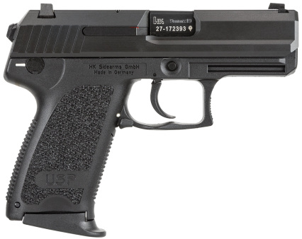 HK USP Compact (V7) 9mm 2-13rd mags