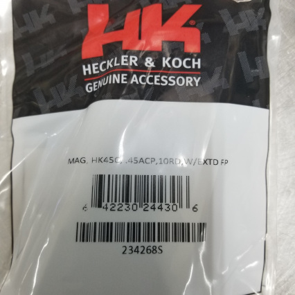 USP45/HK45 Compact 10rd magazine (extends below the pistol frame)