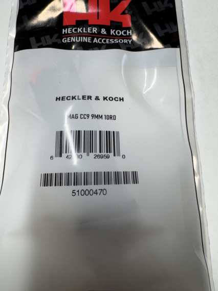 HK Micro CC9, 9MM 10RD Mag
