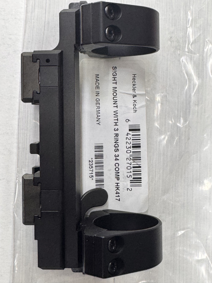 HK 417 Sight Mount with 3 rings 34mm